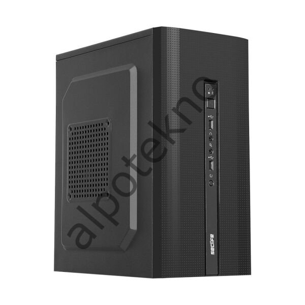 Seclife SLC-6530B 300W USB 2.0 Parlak Siyah Kasa