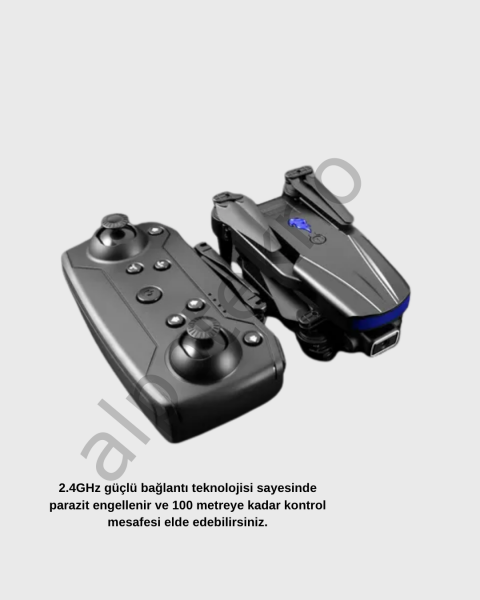 4K Katlanabilir Drone Uzaktan Kontrollü Wi-Fi Görüntü Aktarımlı