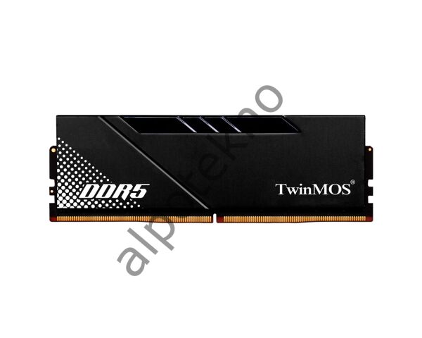 16GB TwinMOS DDR5 5600MHz CL46 (TMD516GB5600U46B) Desktop Ram Black Soğutuculu
