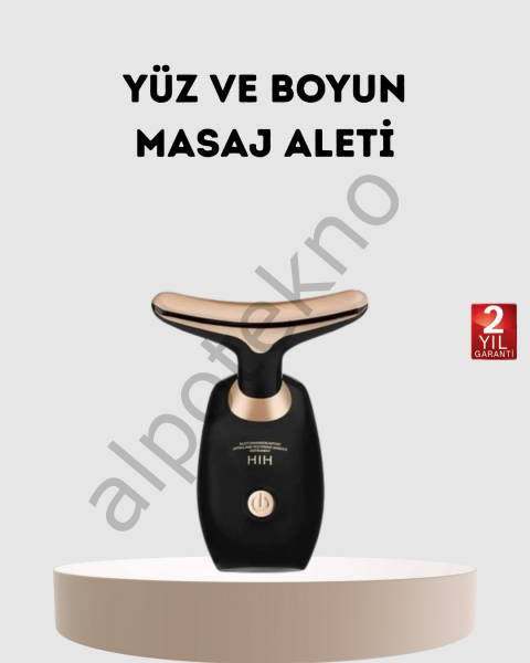 Yüz ve Boyun İçin Cilt Sıkılaştırma ve Kolajen Artırıcı Bakım Cihazı