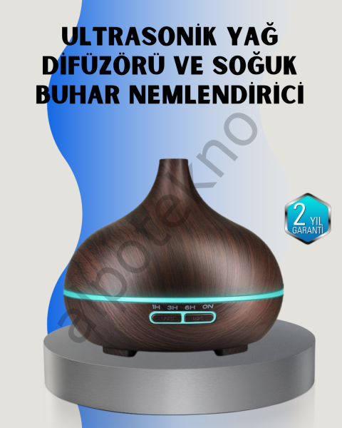 Ev ve Ofis İçin Sessiz Ultrasonik Hava Nemlendirici