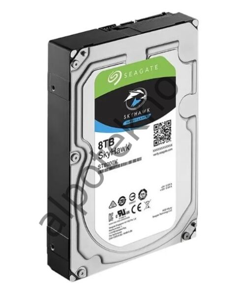 8 TB Seagate SKYHAWK 3.5'' 7200rpm 256MB (ST8000VX009) 7/24 Güvenlik Diski