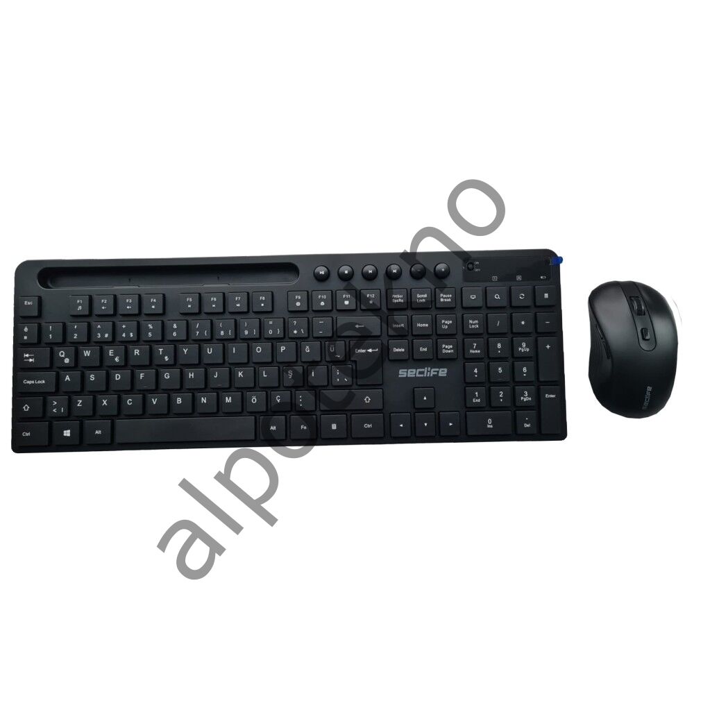 Seclife SKM-666 Usb Kablosuz Klavye Mouse Set