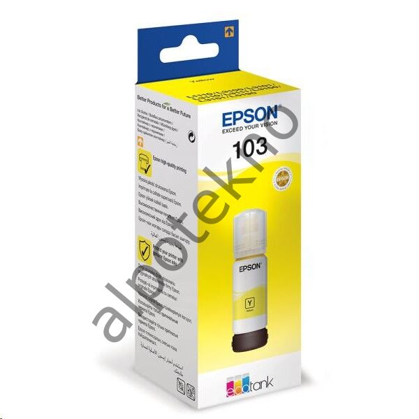 Seclife Epson C13T00S44A (103) Sarı Mürekkep Kartuş 70ML