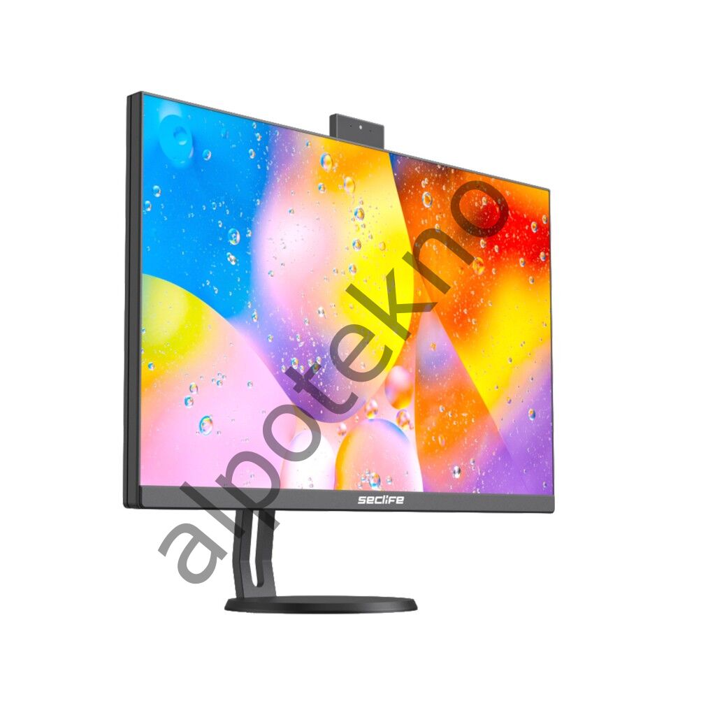 Seclife HBA-D6742B I5-12400 8GB 500GB SSD 27'' Dos Siyah AIO Pc