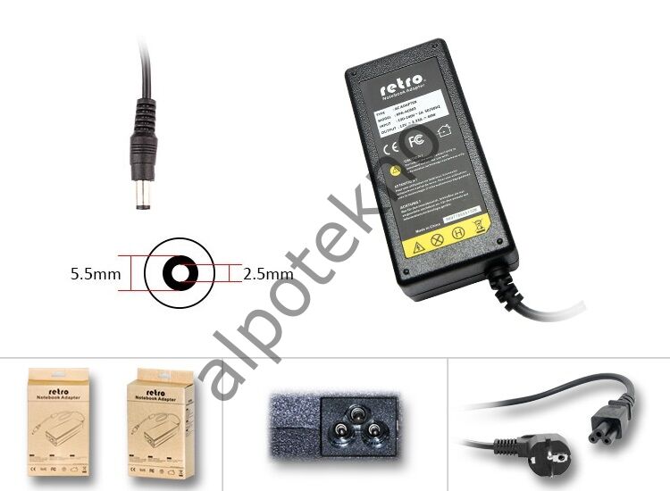 RETRO 12V 3.3A 40W Lcd Monitör Adaptörü