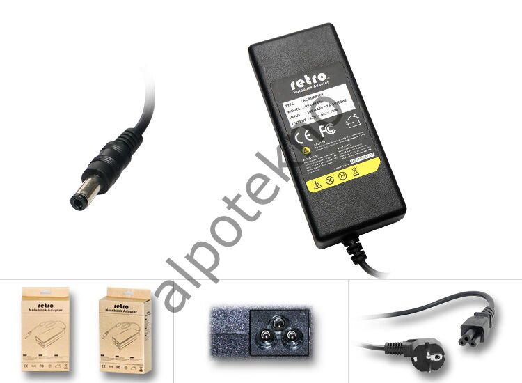 RETRO 12V 6A 72W Ac Adaptör