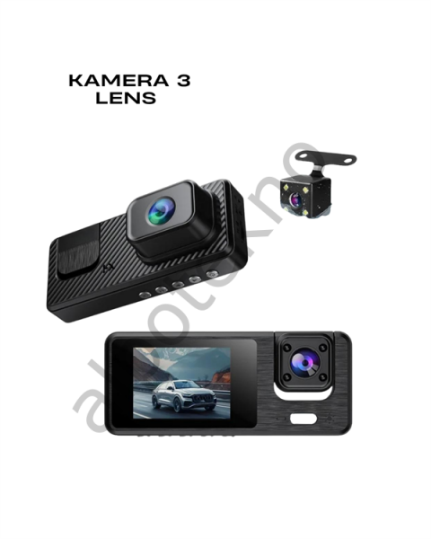 1080P 3 Kameralı Araç DVR -Q301