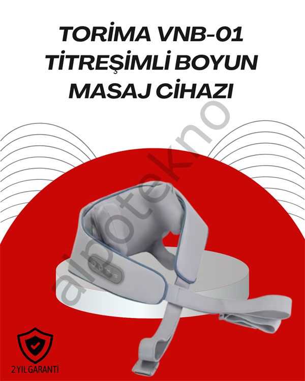 VNB-01 U Tipi Ergonomik Boyun Masaj Cihazı