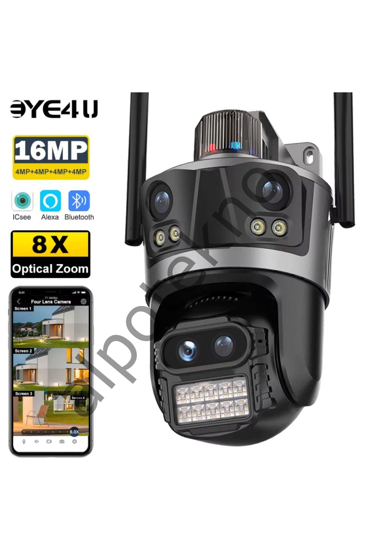CMR57 8K 16MP 4 Lens – 3 Ekran