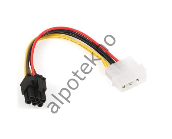DARK DK-CB-P103 4Pin-6Pin PCI-EX Dönüştürücü Sata Power Kablosu