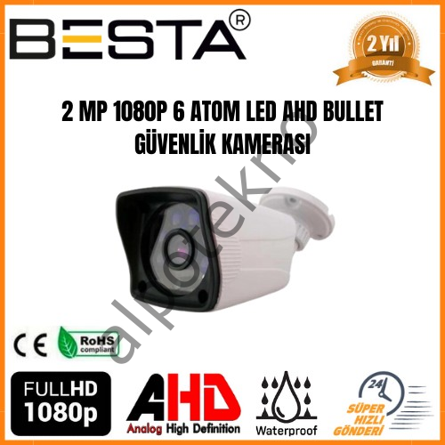 2MP Ahd 1080P Güvenlik Kamerası KD-9138