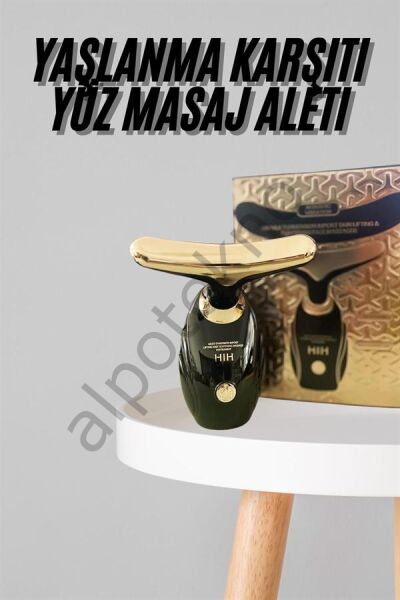 Yüz Masaj Aleti Boyun ve Yüz EMS Güzellik Cihazı Cilt Sıkılaştırma Cilt Gençleştirme Cihazı