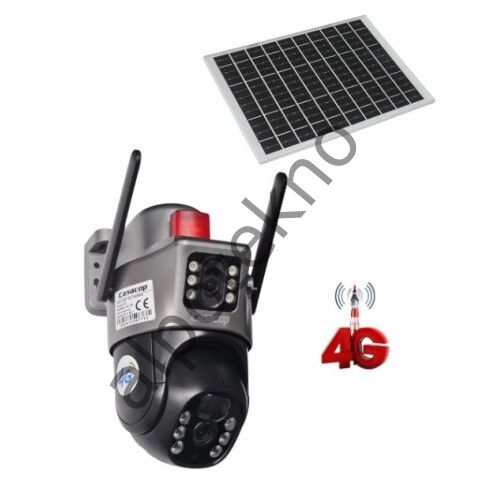 3+3 MP SİM KARTLI SOLAR KABLOSUZ GÜVENLİK KAMERASI BS-2084