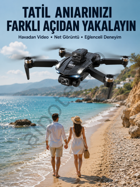 Taşınabilir Katlanabilir Drone ile Açık Alanlarda Keyifli Uçuş Deneyimi