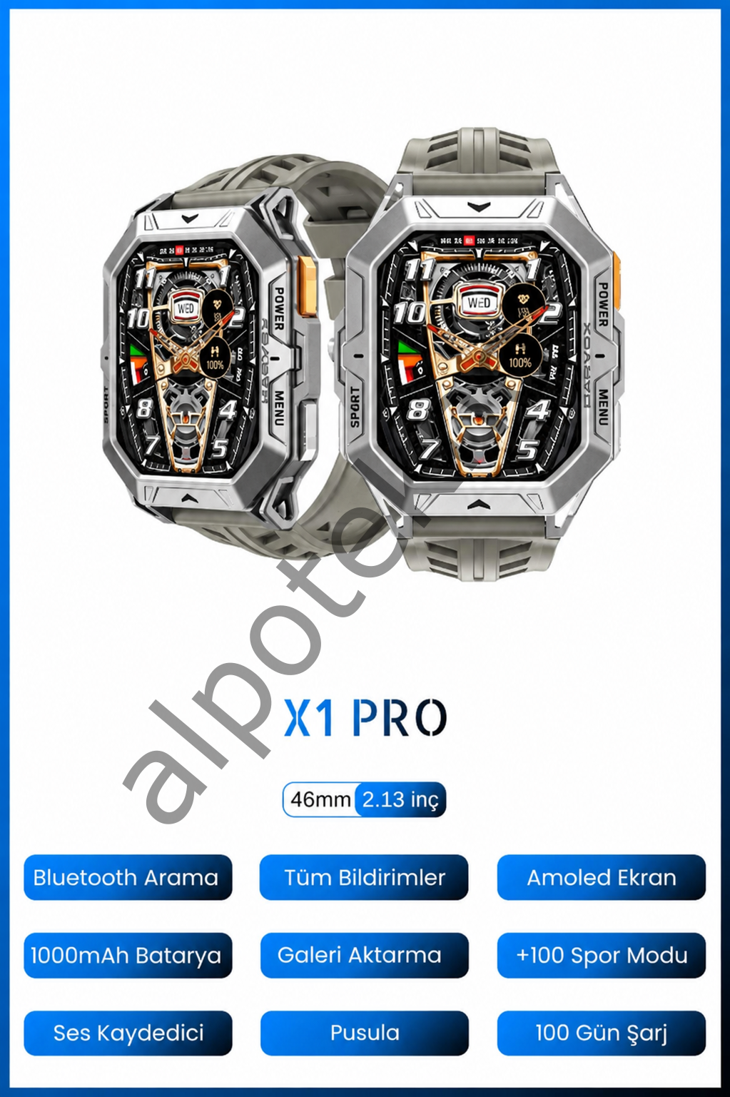 X1 Pro Akıllı Saat