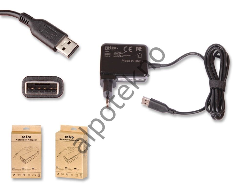 RETRO Lenovo IdeaPad Miix 2 11 40W Tablet Adaptörü