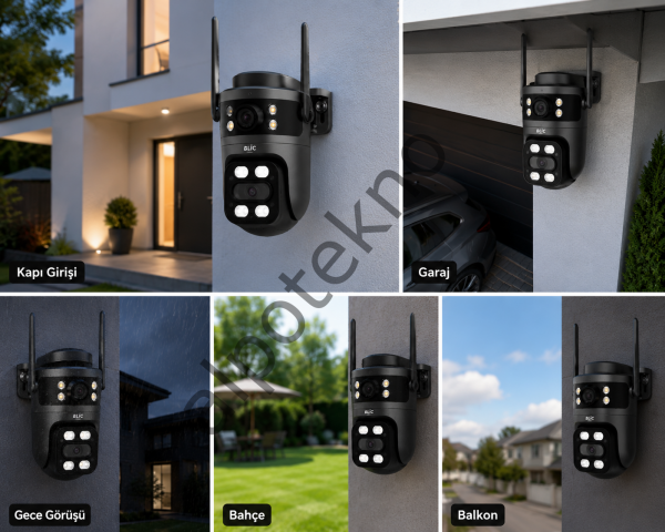 6MP Kablosuz IP Kamera