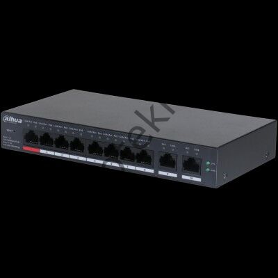 Dahua CS4010-8ET-110 10 Port 8xPOE 10/100 110W Bulut Yönetilebilir Switch