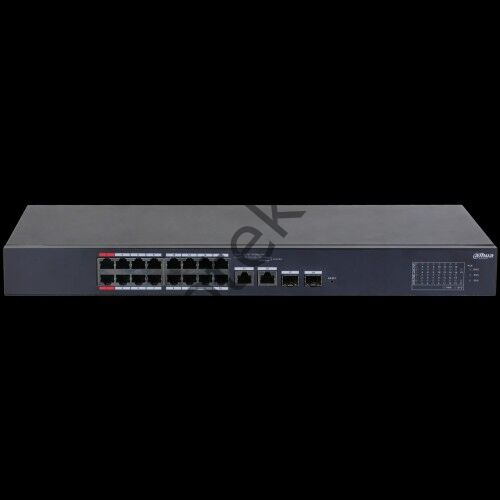 Dahua CS4218-16ET-135 18 Port 16xPOE 135W 10/100 +2SFP Yönetilebilir Switch
