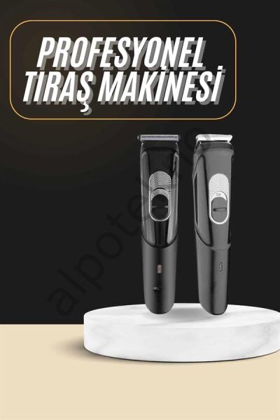 Lazer Epilasyon Öncesi Kısaltma Şarjlı Saç Sakal Tıraş Makinesi Ense Kesme Makinesi
