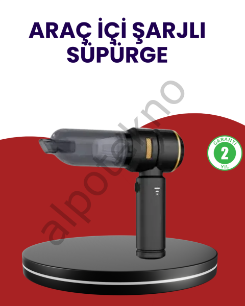 Yüksek Performanslı Araç İçi El Süpürgesi