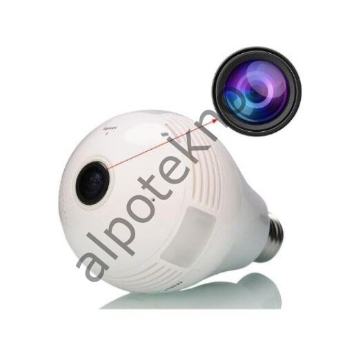2 MP 1080P Kablosuz Ampul Kamera Xmeye KD-3608