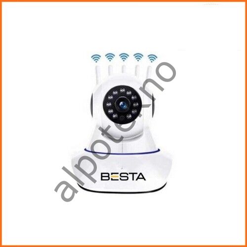2 MP 1080P 5 Antenli Kablosuz Bebek Kamerası KD-1605