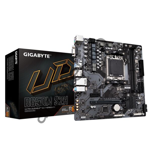 GIGABYTE B650M-S2H 2xDDR5 DP+VGA+HDMI 1xM.2 AM5 ANAKART