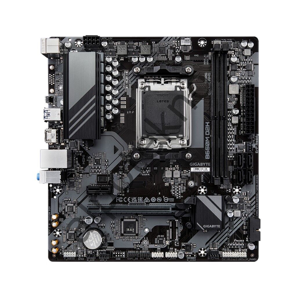 GIGABYTE B650M-S2H 2xDDR5 DP+VGA+HDMI 1xM.2 AM5 ANAKART