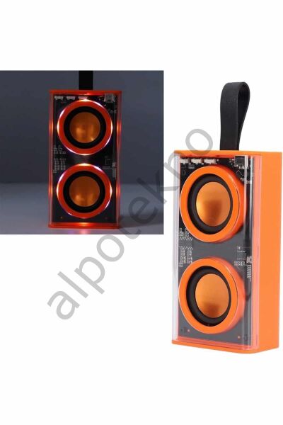 Rgb Işıklı Hoparlör Taşınabilir Hoparlör Kablosuz Bluetooth 5.0 Bağlantı
