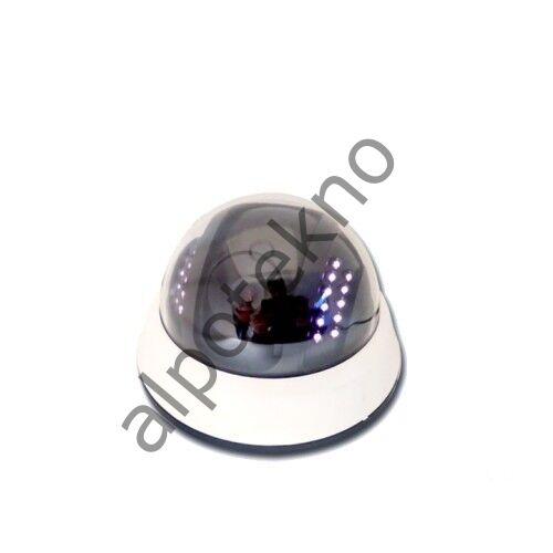 LED IŞIKLI CAYDIRICI SAHTE DOME GÜVENLİK KAMERASI KD-1789