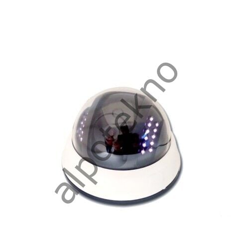 LED IŞIKLI CAYDIRICI SAHTE DOME GÜVENLİK KAMERASI KD-1789