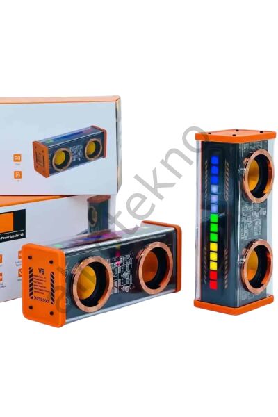 Bluetooth Hoparlör Taşınabilir Hoparlör 5.0 Bluetooth TWS Stereo Kablosuz