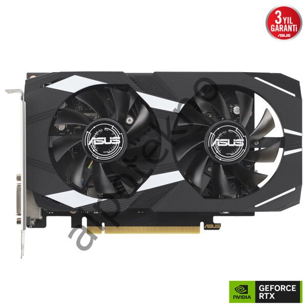 ASUS DUAL-RTX3050-O6G RTX3050 6GB GDDR6 96Bit DVI-D/HDMI/DP PCI-E 4.0