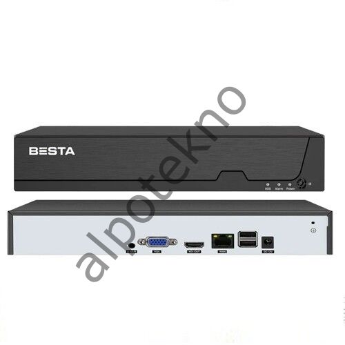 8 MP 10 Kanal H265 NVR Ip Kamera Kayıt Cihazı KD-511