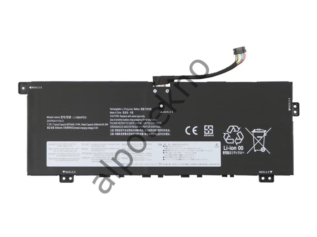 RETRO Lenovo Yoga C740-14IML, L18M4PE0 Notebook Bataryası