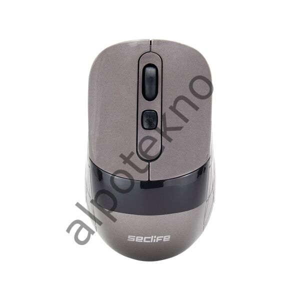 Seclife SLM-2025 M3 Usb Brown Black 2.4Ghz Optik Kablosuz Mouse