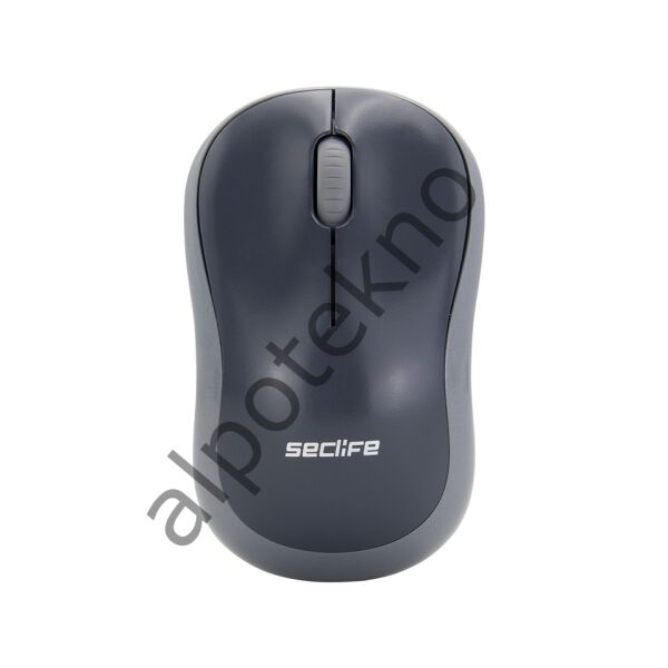 Seclife SLM-2035 Usb Silver Grey 2.4Ghz Optik Kablosuz Mouse
