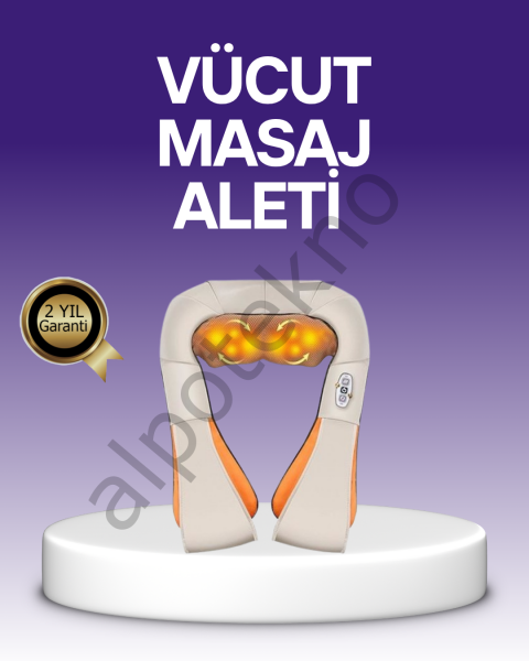 Ovmalı Boyun ve Sırt Masaj Cihazı