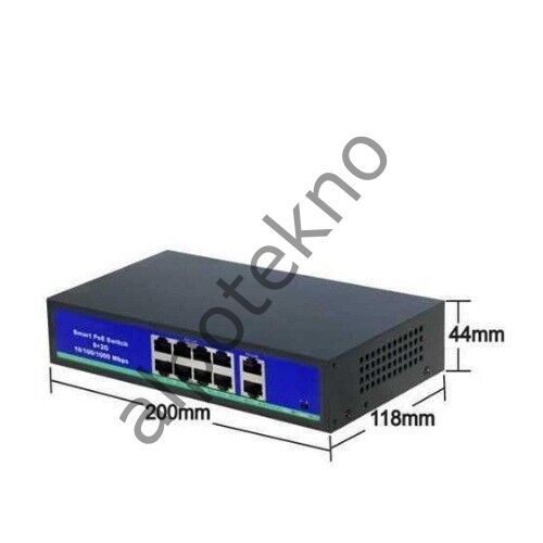 8 port PoE Switch KD0820