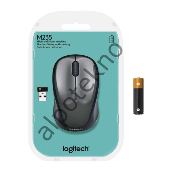 LOGITECH M235 910-002201 KABLOSUZ 1000 DPI SİYAH MOUSE