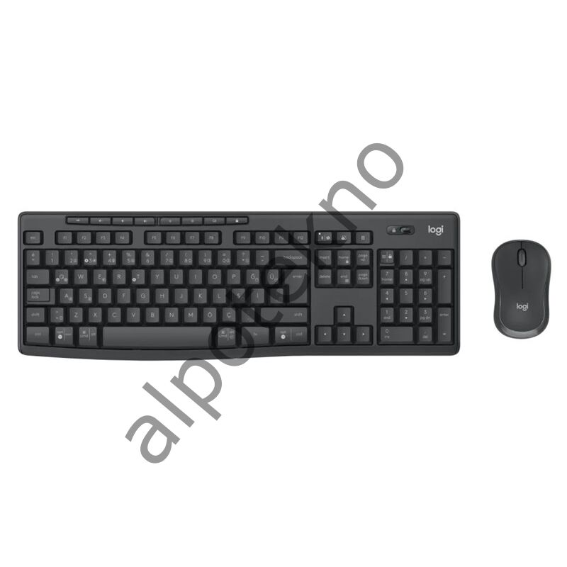 LOGITECH MK370 TÜRKÇE KABLOSUZ KURUMSAL SİYAH 920-012074 Q KLAVYE+MOUSE