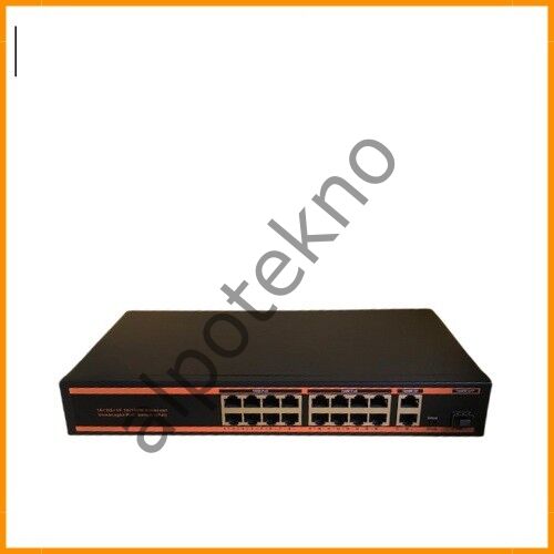 16 PORT GİGABİT POE SWİTCH 10/100/1000 Mbps BST1621G