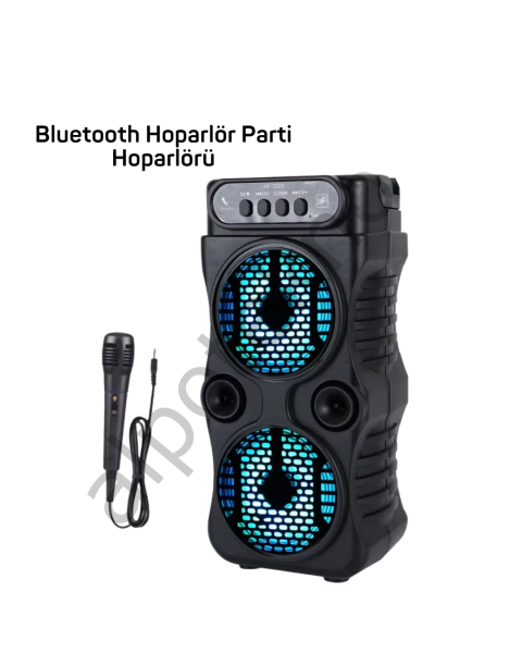 LED Parti Işıklı Bluetooth Hoparlör