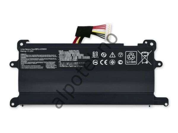 RETRO Asus ROG G752V, A32N1511 Notebook Bataryası - Ver.1 (6 Cell)