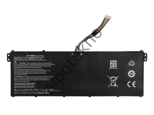 RETRO Acer Aspire A515-41, AC14B8K 4-Cell Notebook Bataryası