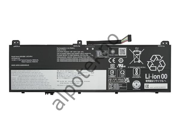 RETRO Lenovo Yoga 7-14IRL8, L22C4PA1 Notebook Bataryası