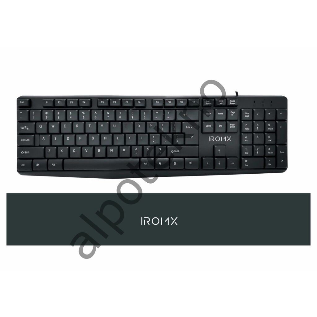 IROMX SK10X TR KABLOLU STANDART SİYAH Q KLAVYE