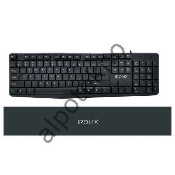 IROMX SK10X TR KABLOLU STANDART SİYAH Q KLAVYE